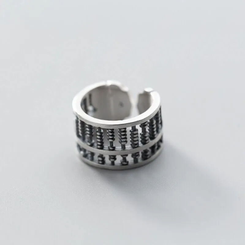 DreamySky Real 925 Sterling Silver Lucky Big Thai Rings For Women Open Size Wedding Ring Beautiful Jewelry Drop Shipping
DreamySky Real 925 Sterling Silver Lucky Big Thai Rings For Women Open Size Wedding Ring Beautiful Jewelry Drop Shipping