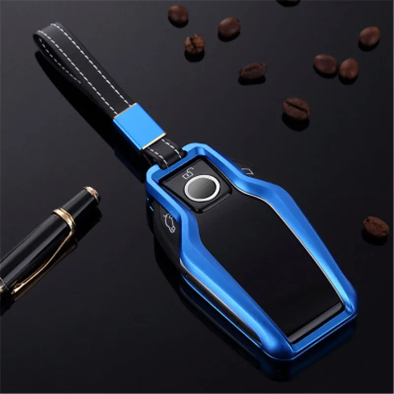 Aluminum Alloy Car Key Case Cover Key Shell Remote Key Protective for BMW 2017 7 Series 730li 740li 750 Display Key
Aluminum Alloy Car Key Case Cover Key Shell Remote Key Protective for BMW 2017 7 Series 730li 740li 750 Display Key
