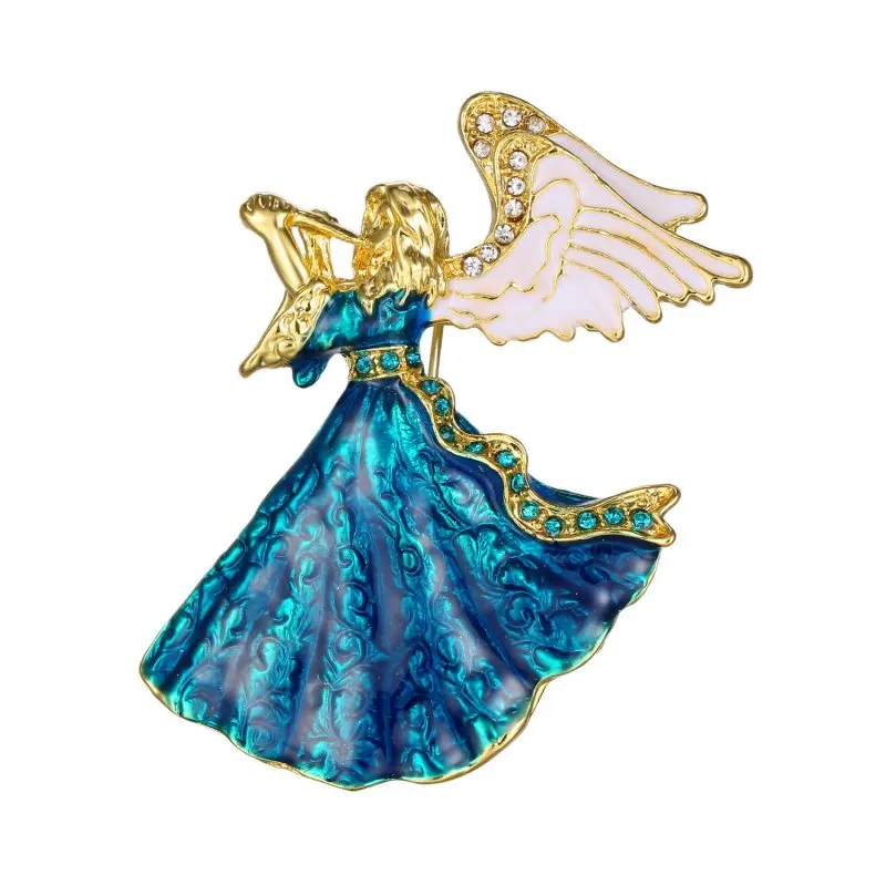 Vintage Music angle brooch green & white crystal brooch pins for women girl dress Accessories
Vintage Music angle brooch green & white crystal brooch pins for women girl dress Accessories
