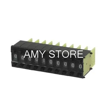 10pcs Black Beige 16mm x 6mm 0-9 Digits BCD or Decimal Code Pushwheel Thumbwheel Switches KM2 KSA-3 or end Plates Blank Spacers
10pcs Black Beige 16mm x 6mm 0-9 Digits BCD or Decimal Code Pushwheel Thumbwheel Switches KM2 KSA-3 or end Plates Blank Spacers