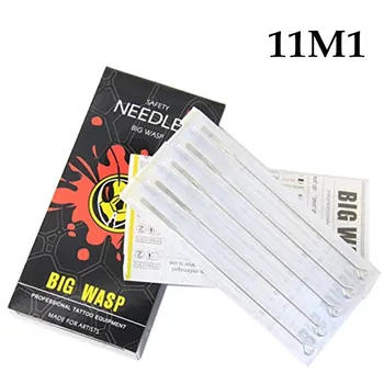 BIGWASP Premium Quality Tattoo Needles 11 Single Stack Magnum (11M1) Disposable & Sterilized - 50pcs/box
BIGWASP Premium Quality Tattoo Needles 11 Single Stack Magnum (11M1) Disposable & Sterilized - 50pcs/box