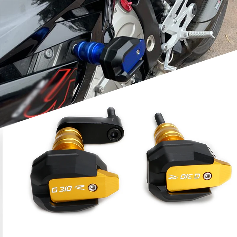 Moto Crash Frame Sliders Pads for BMW G310R 2017 2018 2019 G 310 R 310R Engine Guard Protection Motorcycle Parts CNC Aluminum
Moto Crash Frame Sliders Pads for BMW G310R 2017 2018 2019 G 310 R 310R Engine Guard Protection Motorcycle Parts CNC Aluminum