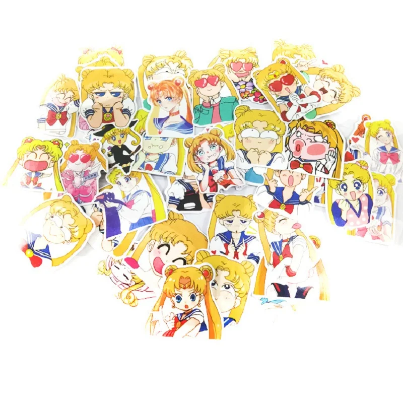 40pcs Nostalgic Sailor Moon Album DIY Sticker Mobile-phone Laptop Notebook Suitcase Guitar Sticker Christmas Gift For Children
40pcs Nostalgic Sailor Moon Album DIY Sticker Mobile-phone Laptop Notebook Suitcase Guitar Sticker Christmas Gift For Children