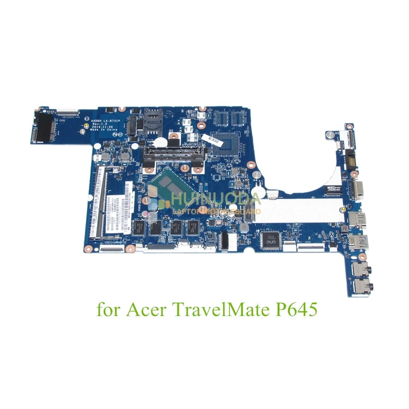 NOKOTION A4DBH LA-B731P Rev 1.0 Main board For Acer TravelMate P645 PC motherboard NBVAF11005 NB.VAF11.005 I3-5005U CPU
NOKOTION A4DBH LA-B731P Rev 1.0 Main board For Acer TravelMate P645 PC motherboard NBVAF11005 NB.VAF11.005 I3-5005U CPU