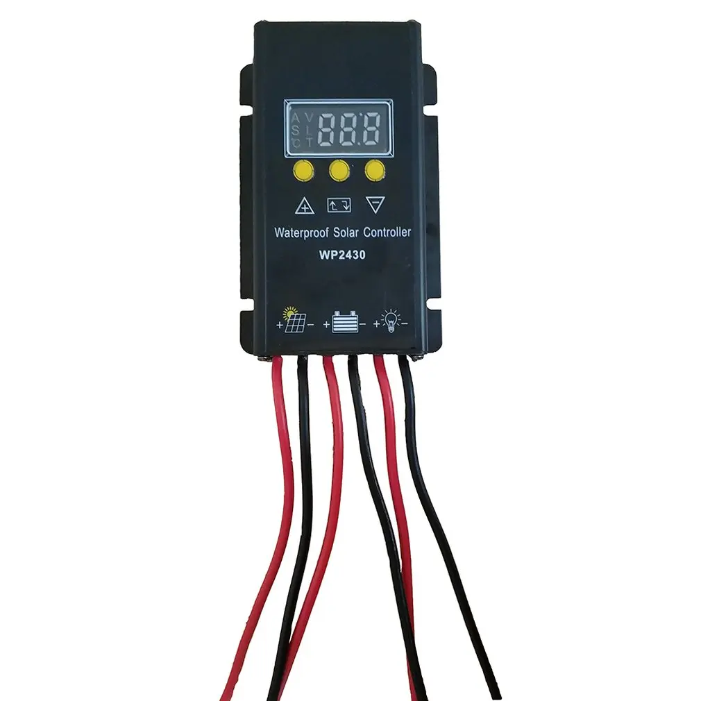 12/24V 10A/15A/20A/30A Home Waterproof Controller Lithium Solar Street Light Controller Garden
12/24V 10A/15A/20A/30A Home Waterproof Controller Lithium Solar Street Light Controller Garden
