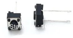 DIP 6X6X4.3(h) мм Тактильные Такт Кнопка Микропереключатель Мгновенный два Pin (высокая термоустойчивость ROHS), 100 шт., бесплатная доставка
DIP 6X6X4.3(h) мм Тактильные Такт Кнопка Микропереключатель Мгновенный два Pin (высокая термоустойчивость ROHS), 100 шт., бесплатная доставка
