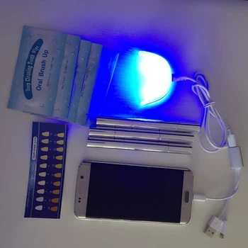 APINKGIRL Smart 16 LED Cold Light Lamp Teeth Whitening Device 3 USB Ports For Android IOS Dental Bleaching System Tooth Whitener
APINKGIRL Smart 16 LED Cold Light Lamp Teeth Whitening Device 3 USB Ports For Android IOS Dental Bleaching System Tooth Whitener