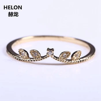 Solid 14k Yellow Gold Natural Diamond Women Engagement Ring Art Deco Millgrain Wedding Band Party Promise Ring Fine Jewelry Leaf
Solid 14k Yellow Gold Natural Diamond Women Engagement Ring Art Deco Millgrain Wedding Band Party Promise Ring Fine Jewelry Leaf