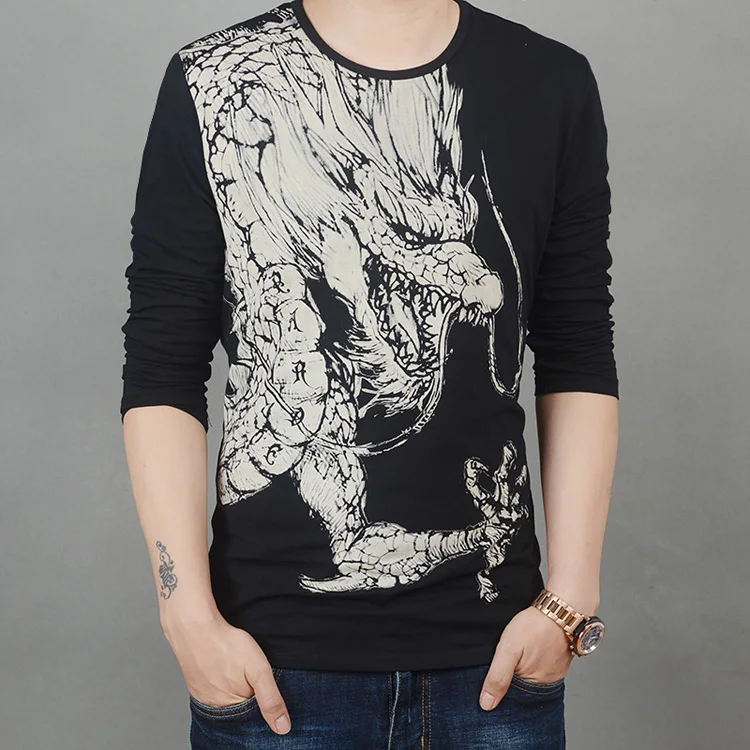 Free shipping plus size male autumn european fat guy clothing 7xl 8xl lycra cotton o-neck print long-sleeve t-shirt dragon
Free shipping plus size male autumn european fat guy clothing 7xl 8xl lycra cotton o-neck print long-sleeve t-shirt dragon