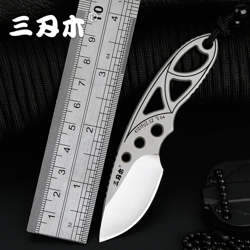 Sanrenmu 4101 Mini Fixed Blade Knife 12C27 Blade Collar Knife Camping Outdoor Tactical Hunting Survival Tool EDC With K-Sheath
Sanrenmu 4101 Mini Fixed Blade Knife 12C27 Blade Collar Knife Camping Outdoor Tactical Hunting Survival Tool EDC With K-Sheath
