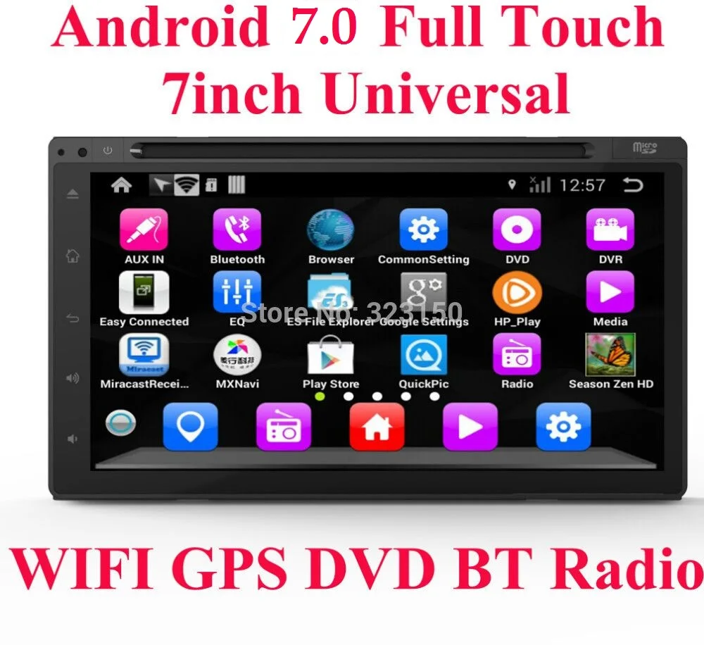 Universal double 2 din 7 INCH Android Car dvd player car PC radio Glonass+GPS,audio stereo video,WIFI bluetooth IN-DASH
Universal double 2 din 7 INCH Android Car dvd player car PC radio Glonass+GPS,audio stereo video,WIFI bluetooth IN-DASH