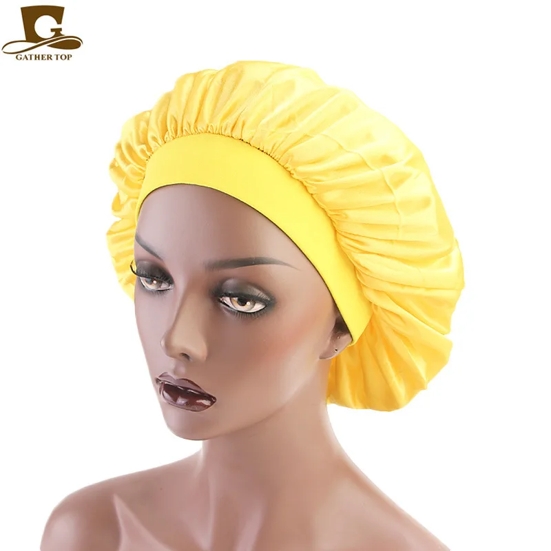 2019 Rushed Haar Accessoires The New Emulation Silk Dome Nightcap Wide-brimmed Hat Silky Hair Band Ms Chemotherapy Bonnet Cap
2019 Rushed Haar Accessoires The New Emulation Silk Dome Nightcap Wide-brimmed Hat Silky Hair Band Ms Chemotherapy Bonnet Cap