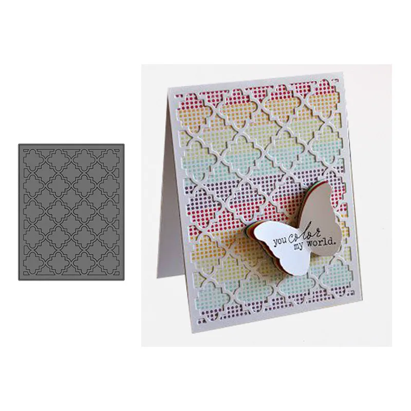 JC Metal Cutting Dies for Scrapbooking Craft Cut Die Mesh Background Frame Embossing Folder Stencil Photo Cards Template Decor
JC Metal Cutting Dies for Scrapbooking Craft Cut Die Mesh Background Frame Embossing Folder Stencil Photo Cards Template Decor