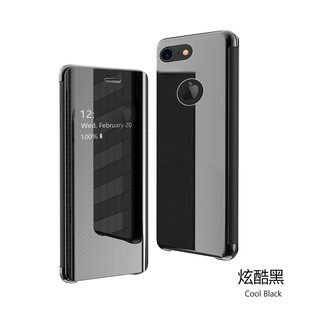 Third generation Mirror Case For iphone 8 Plus 6 6s 7 Plus Flip Lattice texture Case Translucent Cover
Third generation Mirror Case For iphone 8 Plus 6 6s 7 Plus Flip Lattice texture Case Translucent Cover