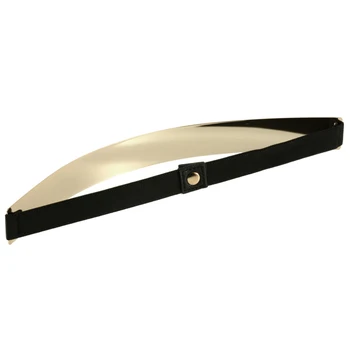 Prevalent 1PC Sexy Lady Women Elastic Mirror Metal Waist Belt Metallic Bling Gold Plate Wide Band Women Female Accessories Dress
Prevalent 1PC Sexy Lady Women Elastic Mirror Metal Waist Belt Metallic Bling Gold Plate Wide Band Women Female Accessories Dress