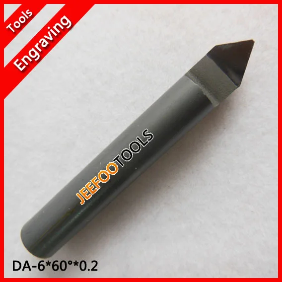 6*60Degree*0.2mm End Diamond Cutter,CNC Router Bits,Stone Engraving Tools,Diamond Router Bits 3D Relief
6*60Degree*0.2mm End Diamond Cutter,CNC Router Bits,Stone Engraving Tools,Diamond Router Bits 3D Relief