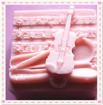 Silicone soap mold C024 Lovely violin pattern square shape fondant cake chocolate clay mould wholesale mould tools
Silicone soap mold C024 Lovely violin pattern square shape fondant cake chocolate clay mould wholesale mould tools