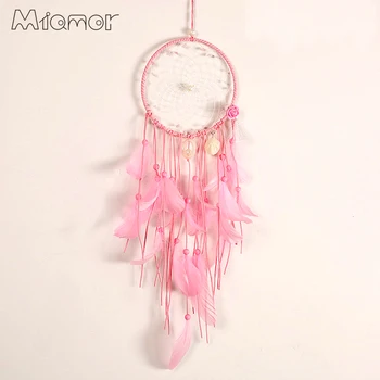 Pink India Dreamcatcher With Shell Wind Chimes Pendant Dream Catcher Wedding Decor Home Wall Hanging Decor Regalo Amor0075
Pink India Dreamcatcher With Shell Wind Chimes Pendant Dream Catcher Wedding Decor Home Wall Hanging Decor Regalo Amor0075