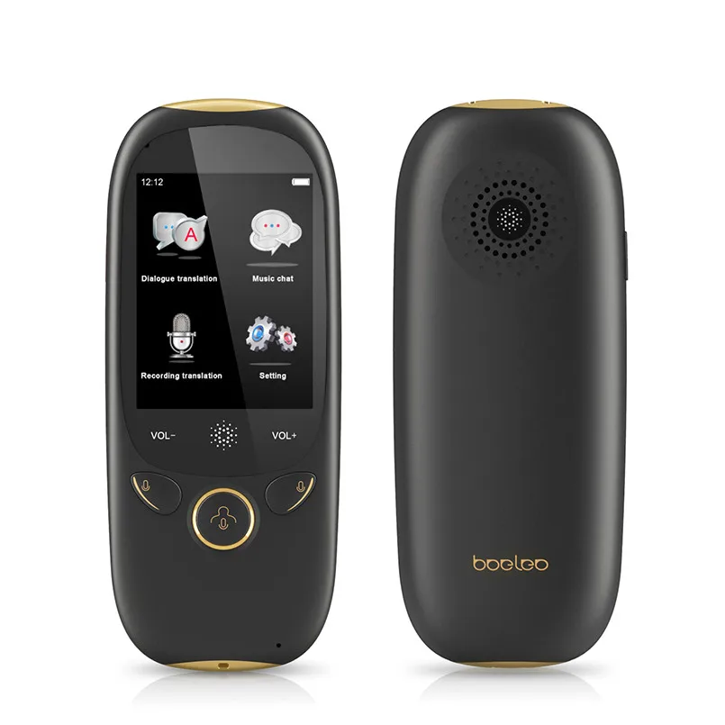 Boeleo K1 2.0 Inch Voice Translator Smart Business Travel AI Translation Machine 45 Languages Translator Russian language
Boeleo K1 2.0 Inch Voice Translator Smart Business Travel AI Translation Machine 45 Languages Translator Russian language