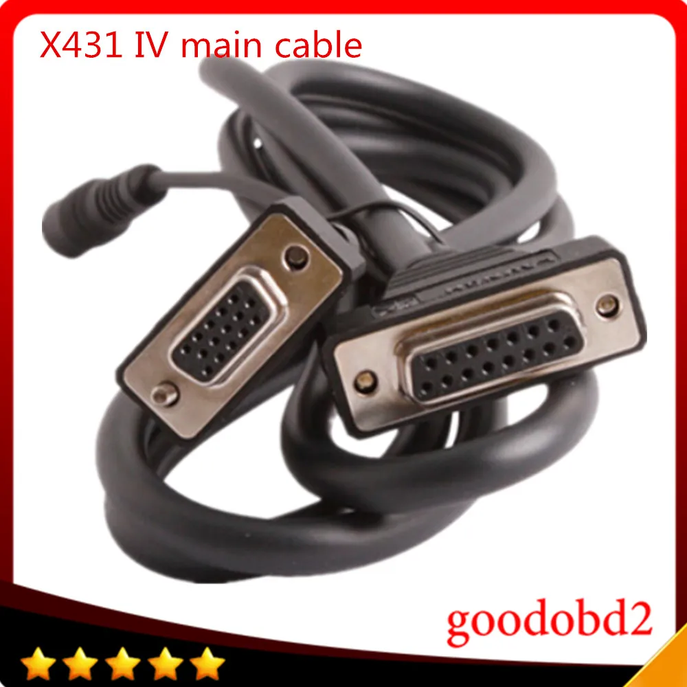 X-431 Main Cable OBDII X431 IV 4 4th Fourth Cables Generation Diagnostic Tools Test Cables OBDII Adaptor for Original LAUNCH
X-431 Main Cable OBDII X431 IV 4 4th Fourth Cables Generation Diagnostic Tools Test Cables OBDII Adaptor for Original LAUNCH