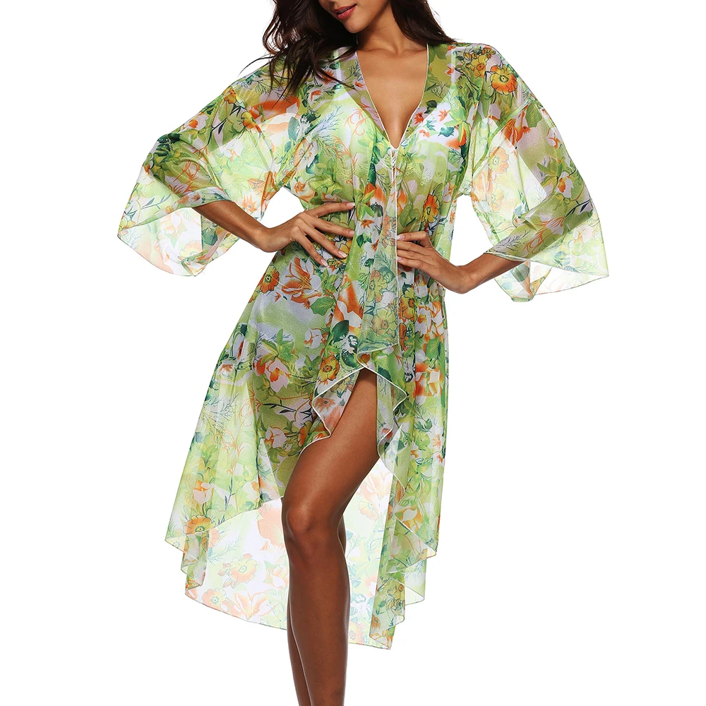 Summer Women Swimsuit Bikini Cover Up Sexy Beach Cover Ups Chiffon Long Dress Elegant Solid Beach Bathing Suit tunic kaftan
Summer Women Swimsuit Bikini Cover Up Sexy Beach Cover Ups Chiffon Long Dress Elegant Solid Beach Bathing Suit tunic kaftan