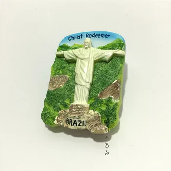 World Travel Tourism Souvenirs Brazil Fridge Magnets 3D Resin Handmade Magnetic Refrigerator Sticker Home Decoration
World Travel Tourism Souvenirs Brazil Fridge Magnets 3D Resin Handmade Magnetic Refrigerator Sticker Home Decoration