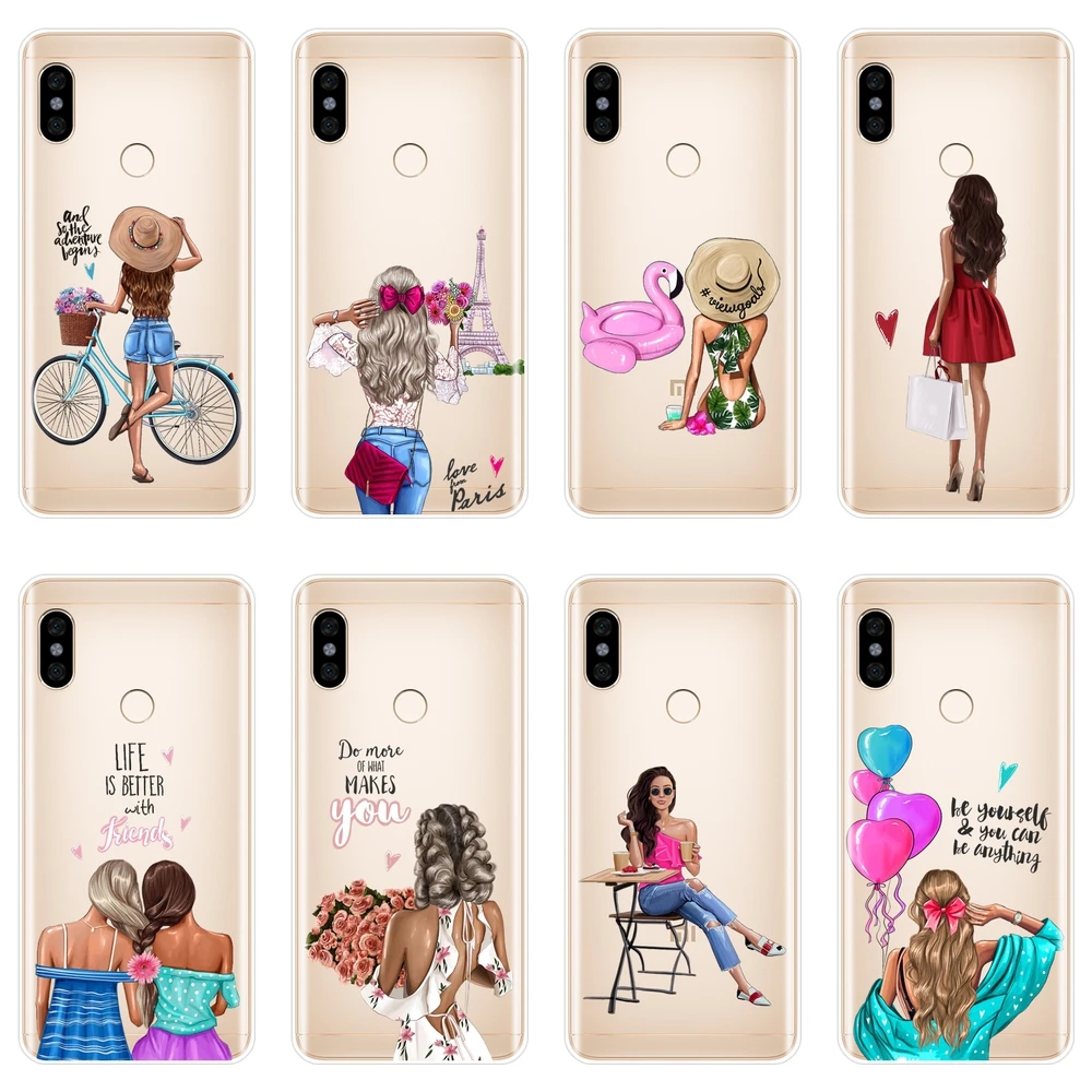Phone Case For Pocophone F1 Xiaomi Redmi S2 6A 5 Plus 4A Redmi Note 4 4X 5 5A 6 Pro Prime Soft Silicone Black Girl Back Cover
Phone Case For Pocophone F1 Xiaomi Redmi S2 6A 5 Plus 4A Redmi Note 4 4X 5 5A 6 Pro Prime Soft Silicone Black Girl Back Cover