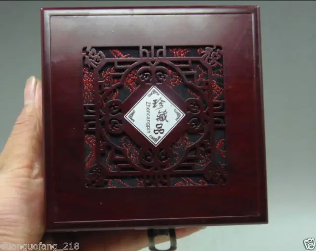 Exquisite Chinese Classical Handmade Rosewood Wooden Earring Bracelet Necklace Jewelry Box
Exquisite Chinese Classical Handmade Rosewood Wooden Earring Bracelet Necklace Jewelry Box