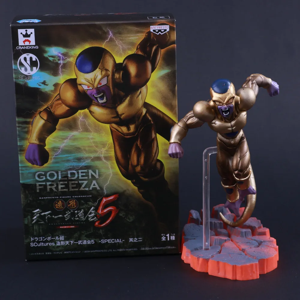 Banpresto Craneking Scultures Gold Frieza Special Dragon Ball Z Heros Battle Super Saiyan PVC Action Figure gift
Banpresto Craneking Scultures Gold Frieza Special Dragon Ball Z Heros Battle Super Saiyan PVC Action Figure gift