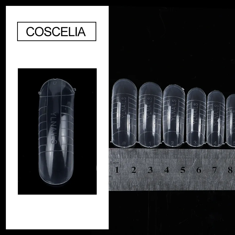 COSCELIA 50Pcs/Set Quick Building Mold Tips Nail Dual Forms Finger Mold For Nail Extension Nail Art UV Builder Poly Gel Tool
COSCELIA 50Pcs/Set Quick Building Mold Tips Nail Dual Forms Finger Mold For Nail Extension Nail Art UV Builder Poly Gel Tool