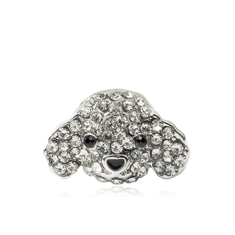 5PCS HTevak Silver Animal Alloy Charms White Crystal Cute Dog Spacer Head Beads Fit DIY Pandora Bracelet Choker Jewelry Making
5PCS HTevak Silver Animal Alloy Charms White Crystal Cute Dog Spacer Head Beads Fit DIY Pandora Bracelet Choker Jewelry Making