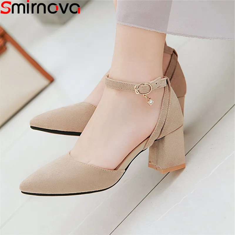 Smirnova large size 34-45 spring new shoes woman pointed toe buckle pumps women shoes square high heels shoes women 2019
Smirnova large size 34-45 spring new shoes woman pointed toe buckle pumps women shoes square high heels shoes women 2019