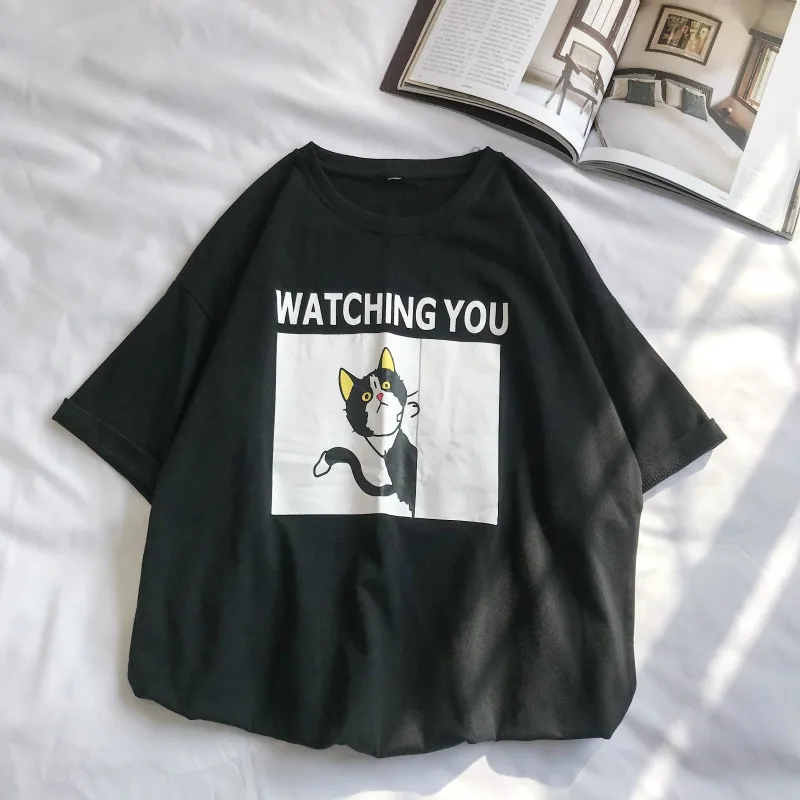 YASUGUOJI New 2019 Fashion Cartoon Print T Shirt Men Mens Cotton T Shirt Summer Half Sleeve T-shirt for Men Loose O-Neck Tees
YASUGUOJI New 2019 Fashion Cartoon Print T Shirt Men Mens Cotton T Shirt Summer Half Sleeve T-shirt for Men Loose O-Neck Tees