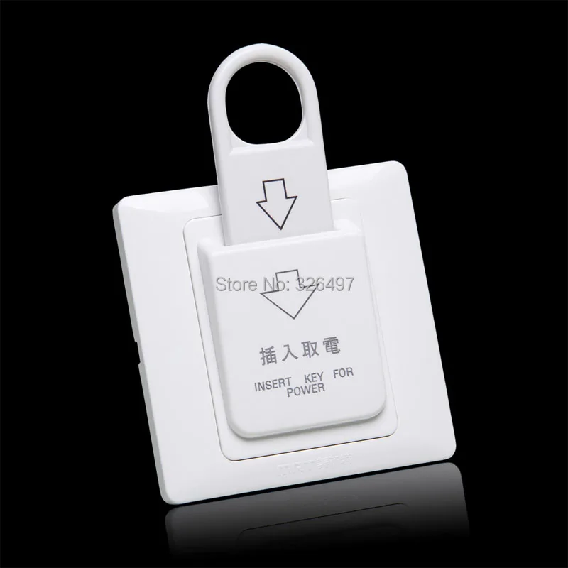 freeshippin 86X86mm High Grade Hotel Magnetic Card Switch 220V/25A ,energy saving switch,Insert Key for power,without time delay
freeshippin 86X86mm High Grade Hotel Magnetic Card Switch 220V/25A ,energy saving switch,Insert Key for power,without time delay