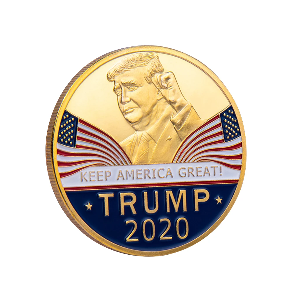 1pc Commemorative Coin America President Donald J. Trump 2020 Collection Speech Crafts Art Storage Souvenir Alloy Round Gifts B4
1pc Commemorative Coin America President Donald J. Trump 2020 Collection Speech Crafts Art Storage Souvenir Alloy Round Gifts B4