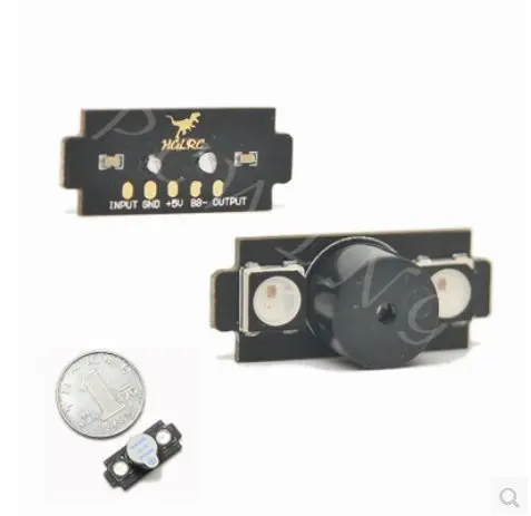 2PCS Drone LED Tail Light with 5V Loud Buzzer Programmable BF/CF Tail Light for FPV Mini Quadcopter
2PCS Drone LED Tail Light with 5V Loud Buzzer Programmable BF/CF Tail Light for FPV Mini Quadcopter