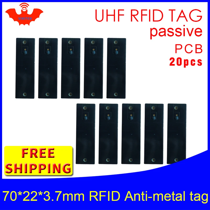 UHF RFID Метка 915 м 868 м EPC 20 шт. Бесплатная доставка управление фиксированными активами 70*22*3,7 мм прямоугольные PCB пассивные RFID метки
UHF RFID Метка 915 м 868 м EPC 20 шт. Бесплатная доставка управление фиксированными активами 70*22*3,7 мм прямоугольные PCB пассивные RFID метки