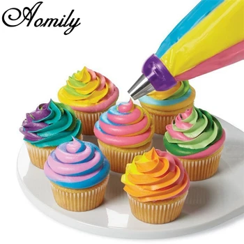 Aomily Hot Sale 3 In 1 Piping Nozzles Transverter 3 Colors Cream Transverter Kitchen DIY Bakery Cake Baking Decorating Tools 
Aomily Hot Sale 3 In 1 Piping Nozzles Transverter 3 Colors Cream Transverter Kitchen DIY Bakery Cake Baking Decorating Tools