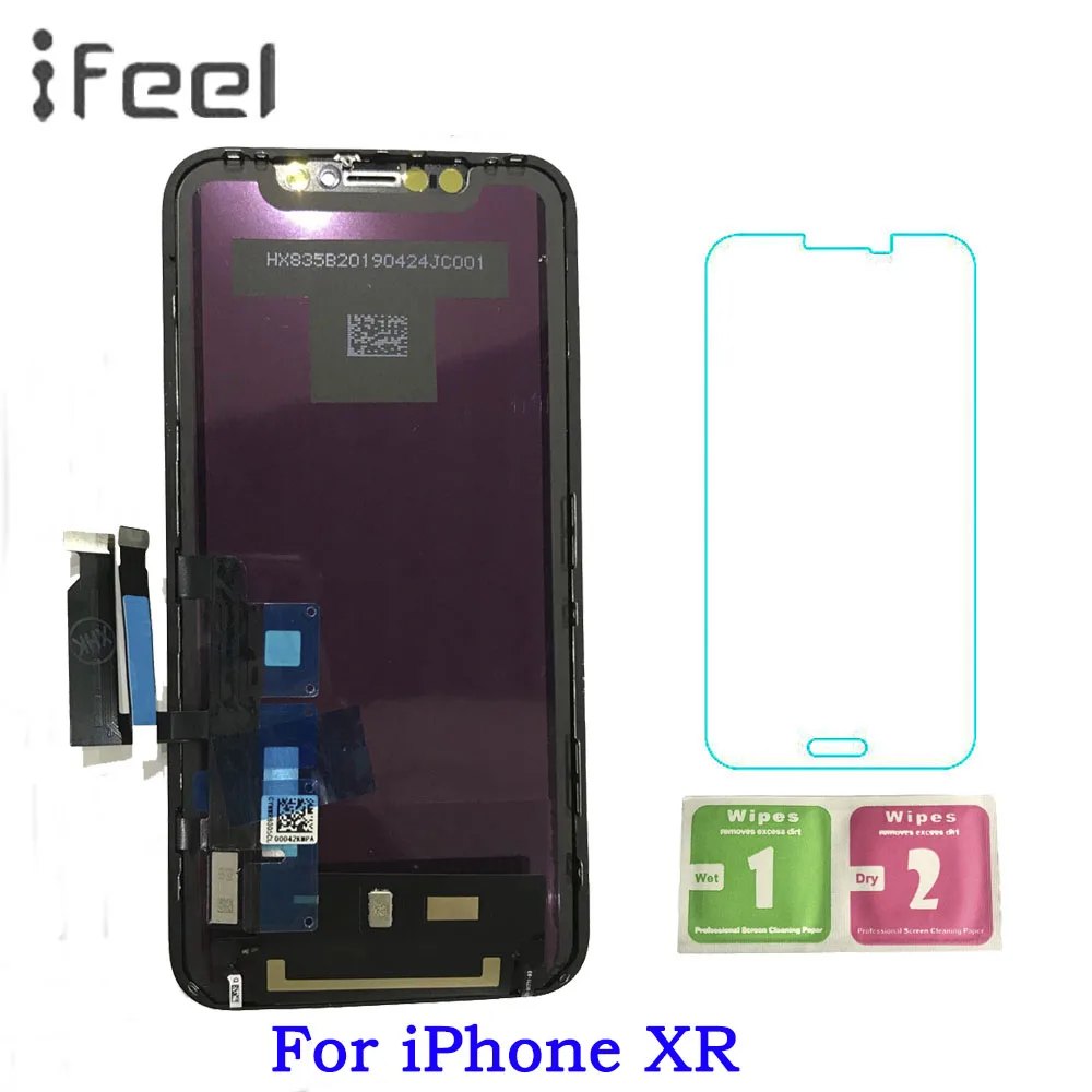 AAA+ For iPhone XR LCD Display + Touch Screen Digitizer Assembly Replacement For iPhone XR TFT LCD No Dead Pixel
AAA+ For iPhone XR LCD Display + Touch Screen Digitizer Assembly Replacement For iPhone XR TFT LCD No Dead Pixel