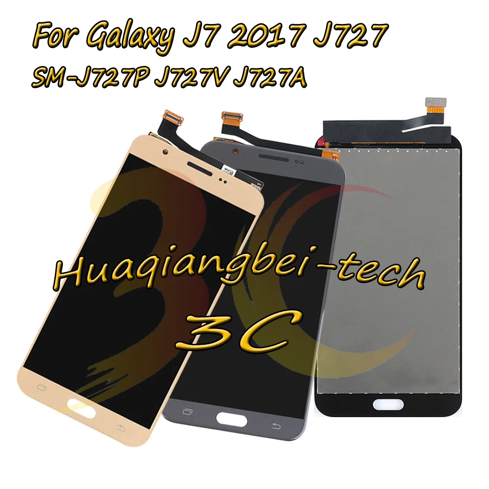 5.5'' New For Samsung Galaxy J7 2017 J727 SM-J727P J727V J727A Full LCD DIsplay + Touch Screen Digitizer Assembly 100% Tested
5.5'' New For Samsung Galaxy J7 2017 J727 SM-J727P J727V J727A Full LCD DIsplay + Touch Screen Digitizer Assembly 100% Tested