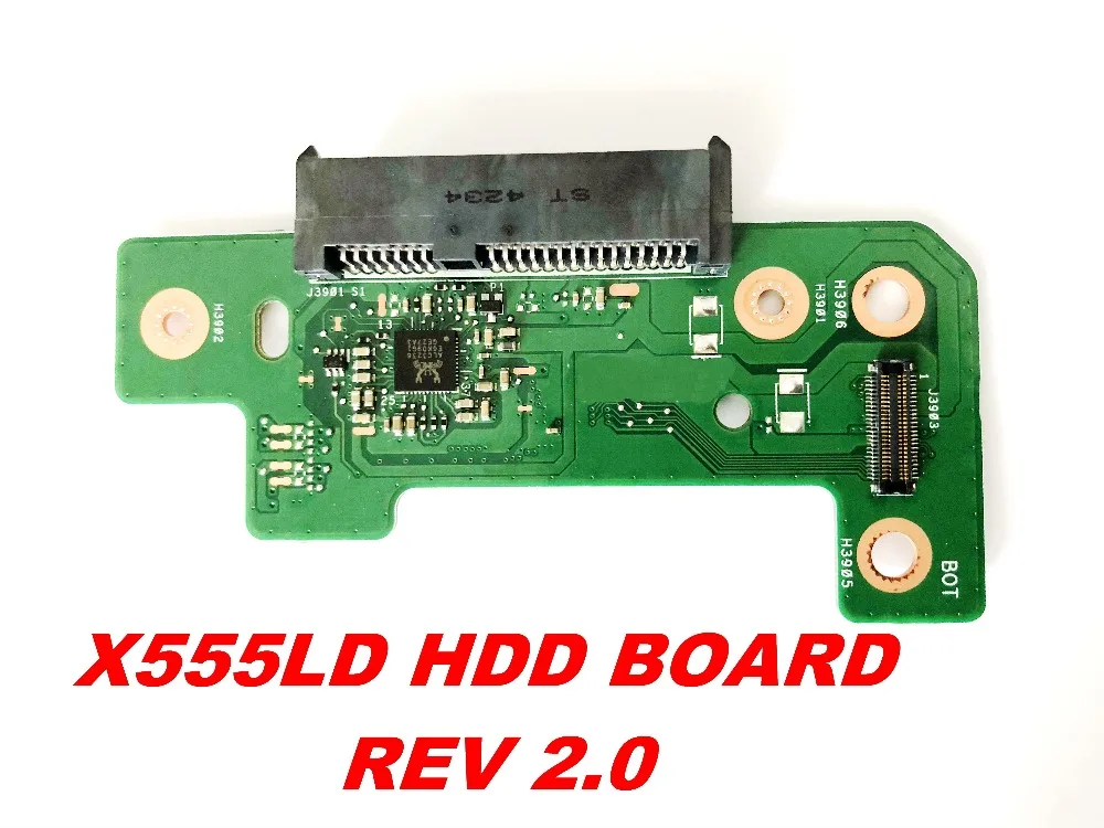 Оригинал для ASUS X555LD HDD плата REV 2,0 проверенные хорошие Frer доставка разъемов
Оригинал для ASUS X555LD HDD плата REV 2,0 проверенные хорошие Frer доставка разъемов