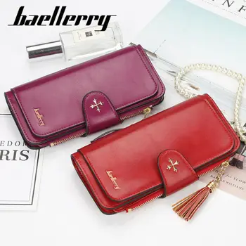 New Women Tassel Long Trifold Wallets Fashion Ladies Leather Letter Purse Unisex Money Bag For Women's Clutch Card Holder Pack
New Women Tassel Long Trifold Wallets Fashion Ladies Leather Letter Purse Unisex Money Bag For Women's Clutch Card Holder Pack