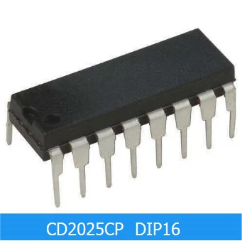 1pcs/lot CD2025 CD2025CP YG2025 DIP-16 IC Original New Wholesale Electronic In Stock
1pcs/lot CD2025 CD2025CP YG2025 DIP-16 IC Original New Wholesale Electronic In Stock