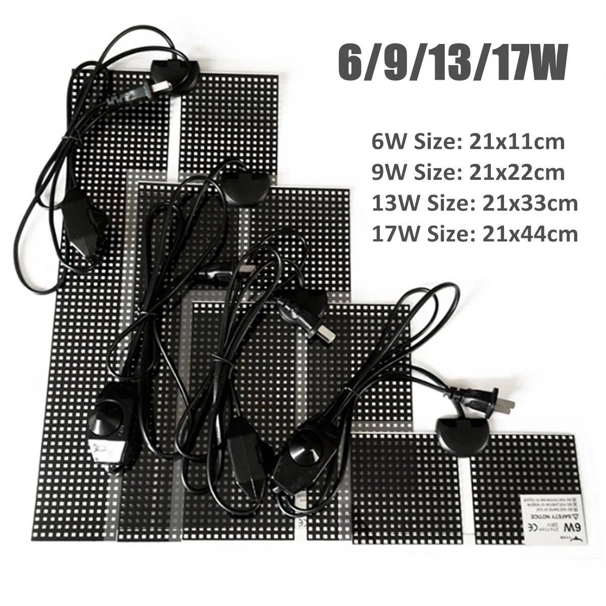 Adjustable Terrarium Reptiles Heat Mat 6-17W Climbing Pet Heating Warm Pad Temperature Controller Incubator Mat Accessories
Adjustable Terrarium Reptiles Heat Mat 6-17W Climbing Pet Heating Warm Pad Temperature Controller Incubator Mat Accessories