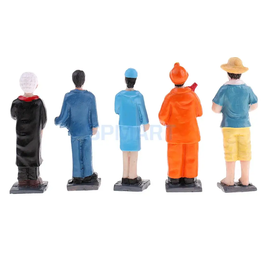 DIY Sand Resin Profession Character Statues Action Figure Decorative Figurine Layout