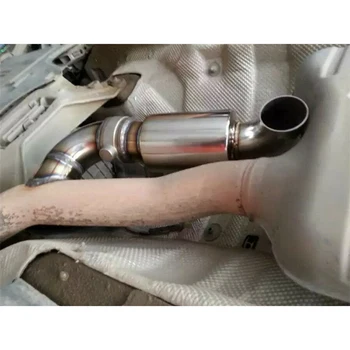 New Car Exhaust Muffler Stainless-Steel Car Exhaust Downpipe Branch Sound Tuning Muffler Pipes 2 To 2
New Car Exhaust Muffler Stainless-Steel Car Exhaust Downpipe Branch Sound Tuning Muffler Pipes 2 To 2