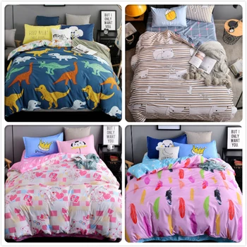 4pcs Bedding Sets 3/4 pcs Pieces Beds Linens Suits Kids Boy Girl Bedlinen 1.5m 1.8m 2.0m Duvet Cover King Queen Double Twin Size
4pcs Bedding Sets 3/4 pcs Pieces Beds Linens Suits Kids Boy Girl Bedlinen 1.5m 1.8m 2.0m Duvet Cover King Queen Double Twin Size