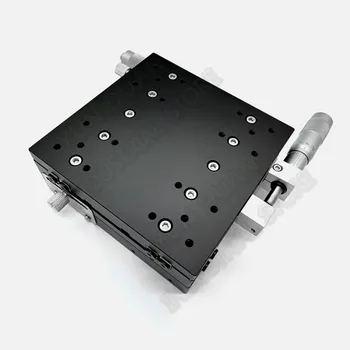 Manual displacement table Guide Way 5" XY Axis 125*125mm Station Platform Cross Roller Linear Stage Sliding Table LY125-L
Manual displacement table Guide Way 5" XY Axis 125*125mm Station Platform Cross Roller Linear Stage Sliding Table LY125-L