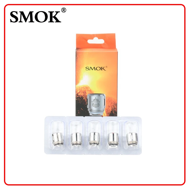 5PCS original Smok TFV8 Baby Replacement Coil head TFV8 baby T6 Core 0.2ohm elektronik sigara SMOK V8 Baby-T6 Coils
5PCS original Smok TFV8 Baby Replacement Coil head TFV8 baby T6 Core 0.2ohm elektronik sigara SMOK V8 Baby-T6 Coils