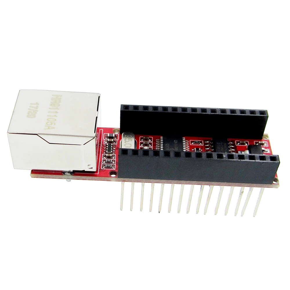 5pcs ENC28J60 Ethernet Shield V1.0 compatible Nano 3.0 RJ45 Webserver Module
5pcs ENC28J60 Ethernet Shield V1.0 compatible Nano 3.0 RJ45 Webserver Module